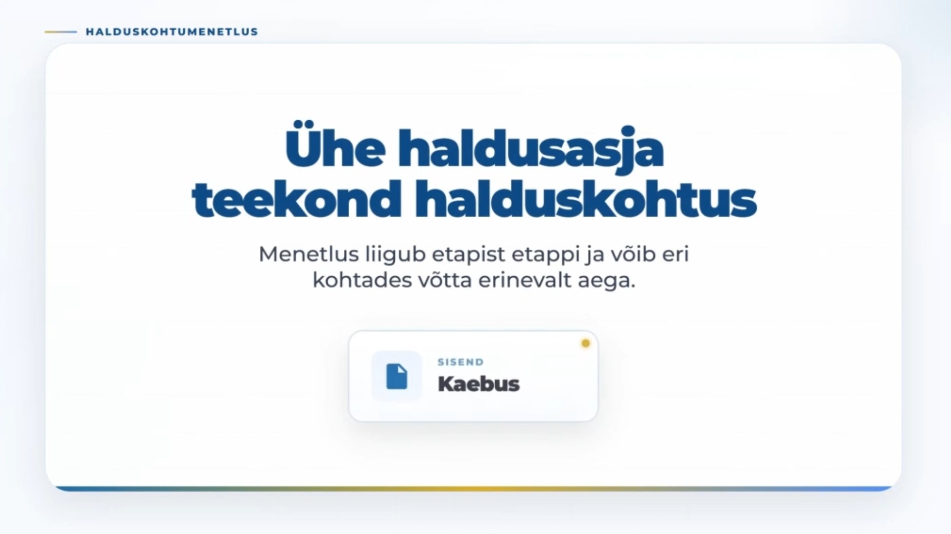 Haldusasja Teekond Eesti Kohtud 08 04 2026